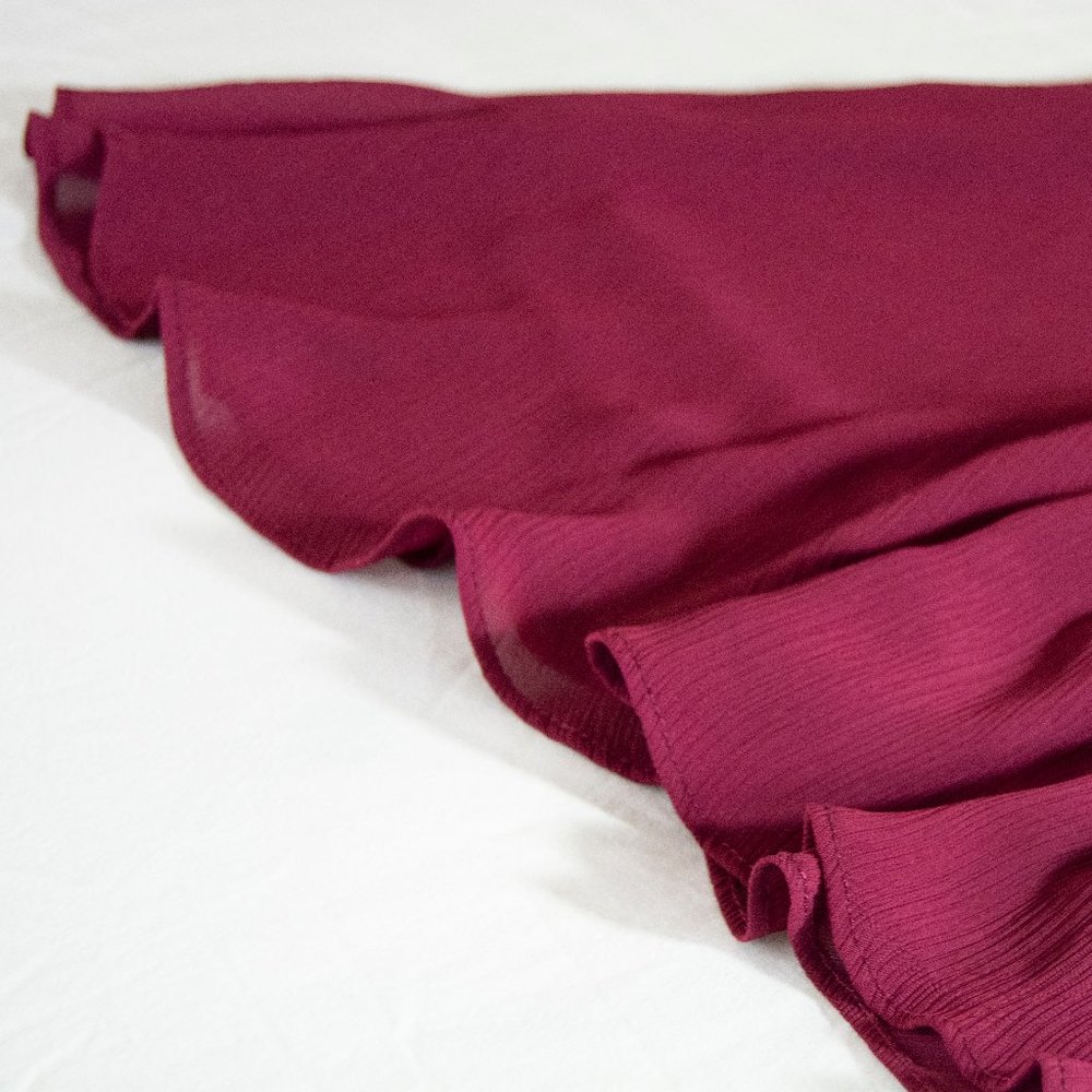 Formal Maroon Dress - Picture 5 of 5